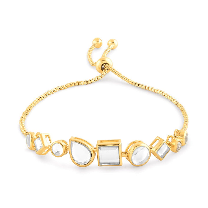 Lumen Essential Mirror Bracelet for Women by Isharya | Modern Indian Jewellery
