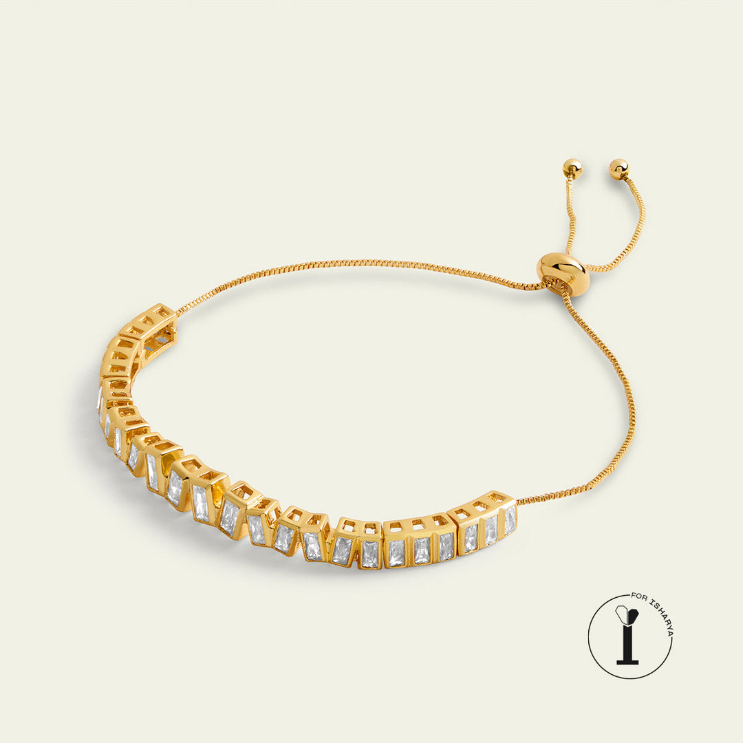 Gold Bolo Wristwear for Women by Isharya | Modern Indian Jewellery