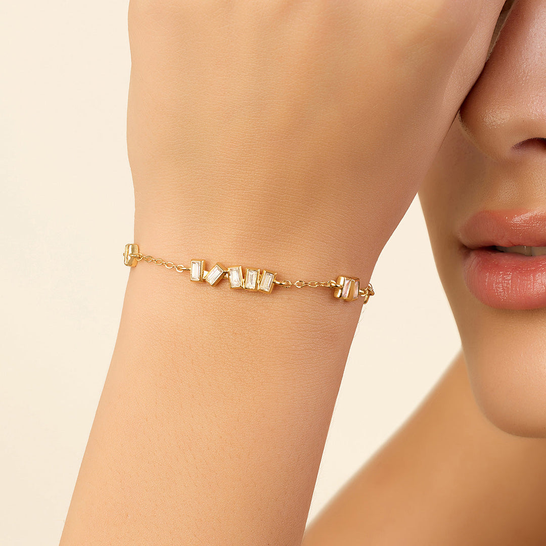 Gold Bolo Wristwear for Women by Isharya | Modern Indian Jewellery