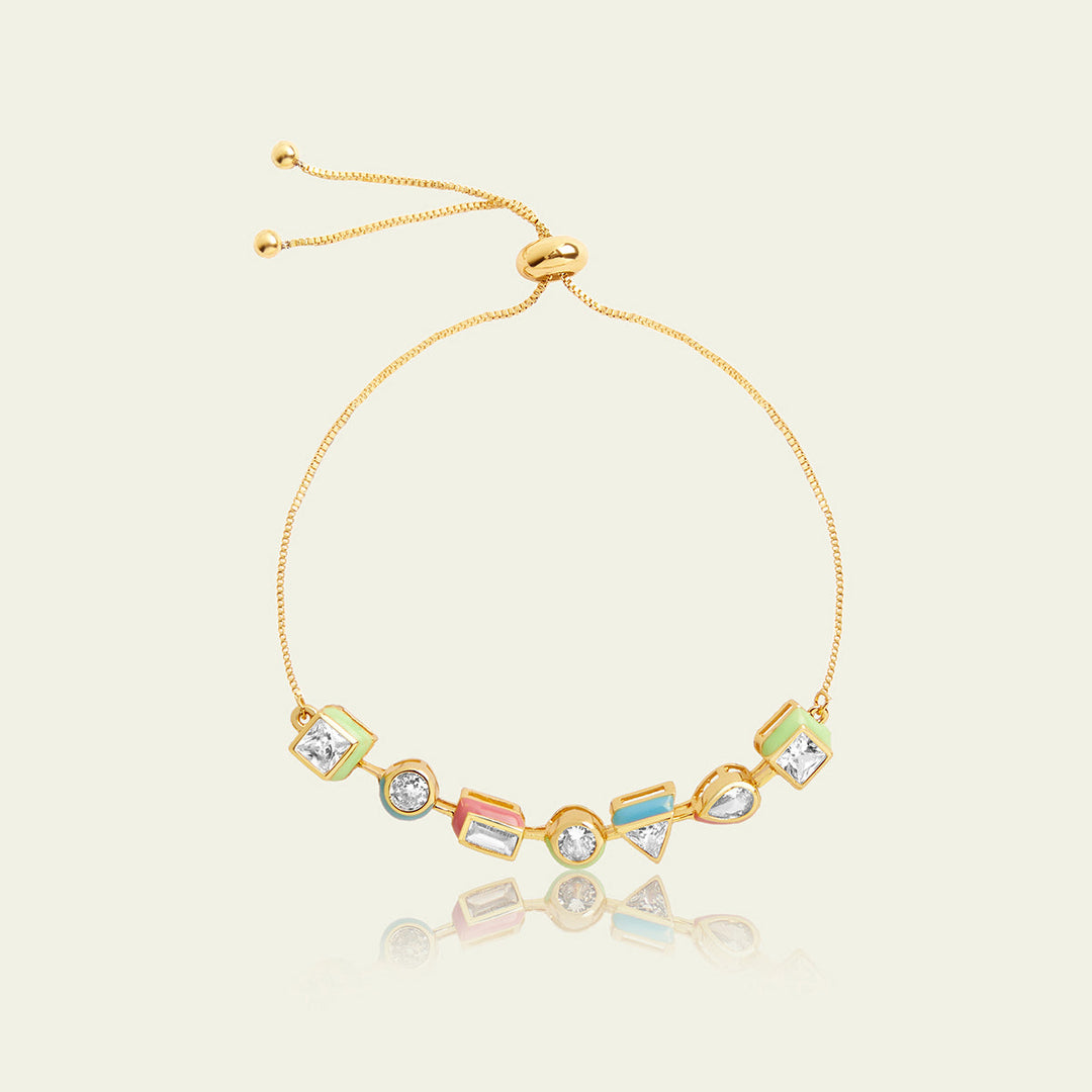 Multicolour Enamel Bracelet