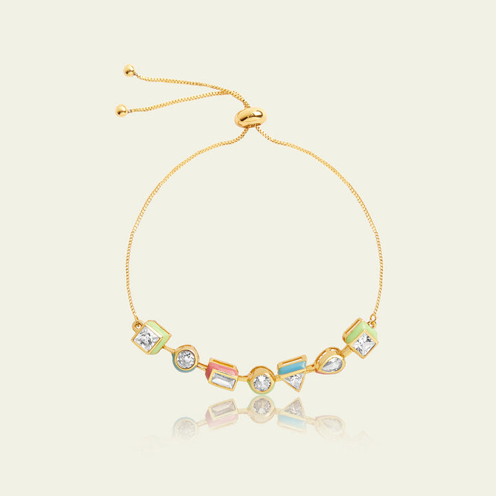 Multicolour Enamel Bracelet