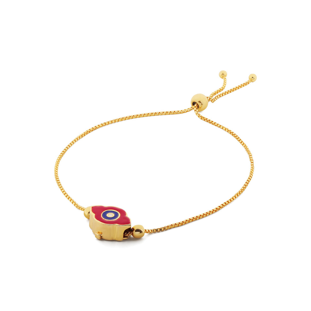 Enamel Eye Rakhi Bracelet
