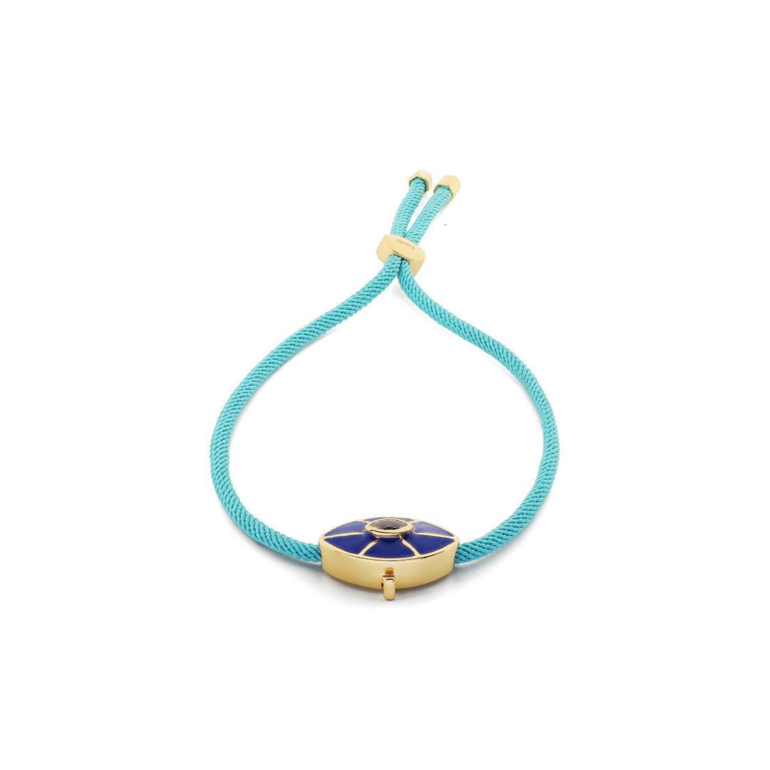 Evil Eye Enamel Rakhi Bracelet