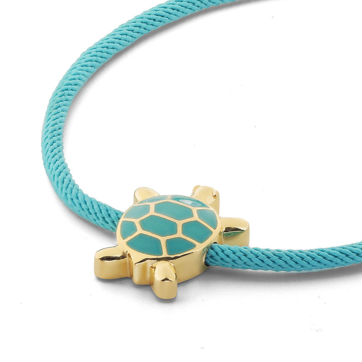 Green Turtle Rakhi Bracelet