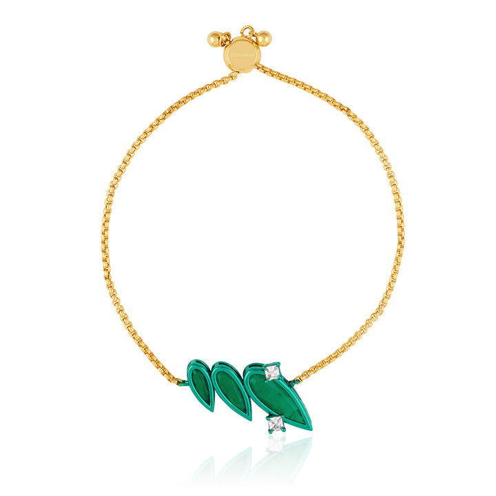 Green Bracelet Wristwear for Women by Isharya | Modern Indian Jewellery