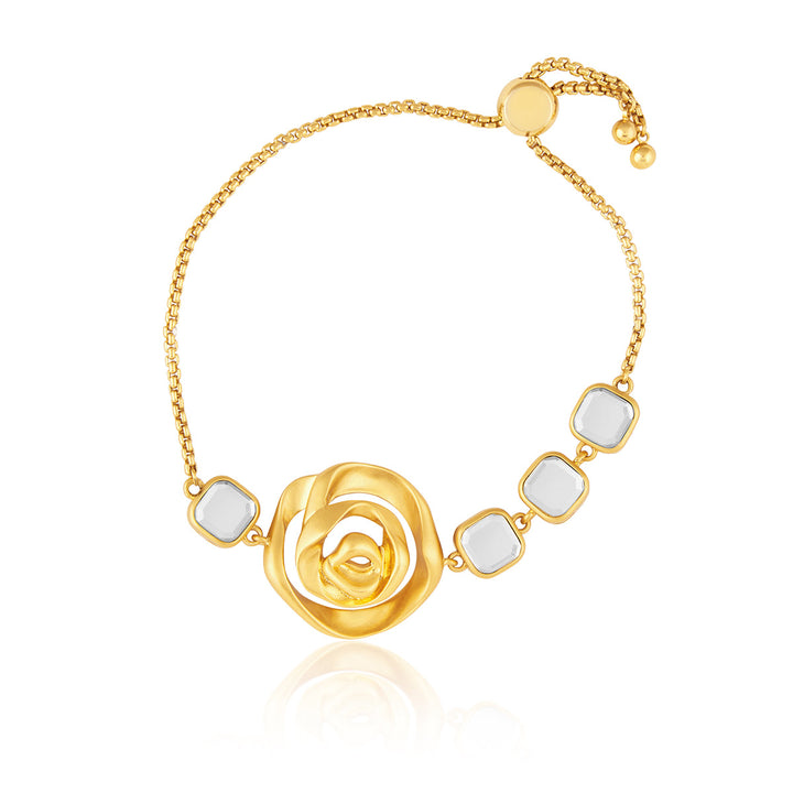White Bangle Wristwear for Women by Isharya | Modern Indian Jewellery