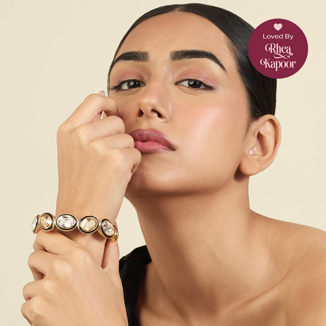 Oceanus Mocha Hinge Bangle