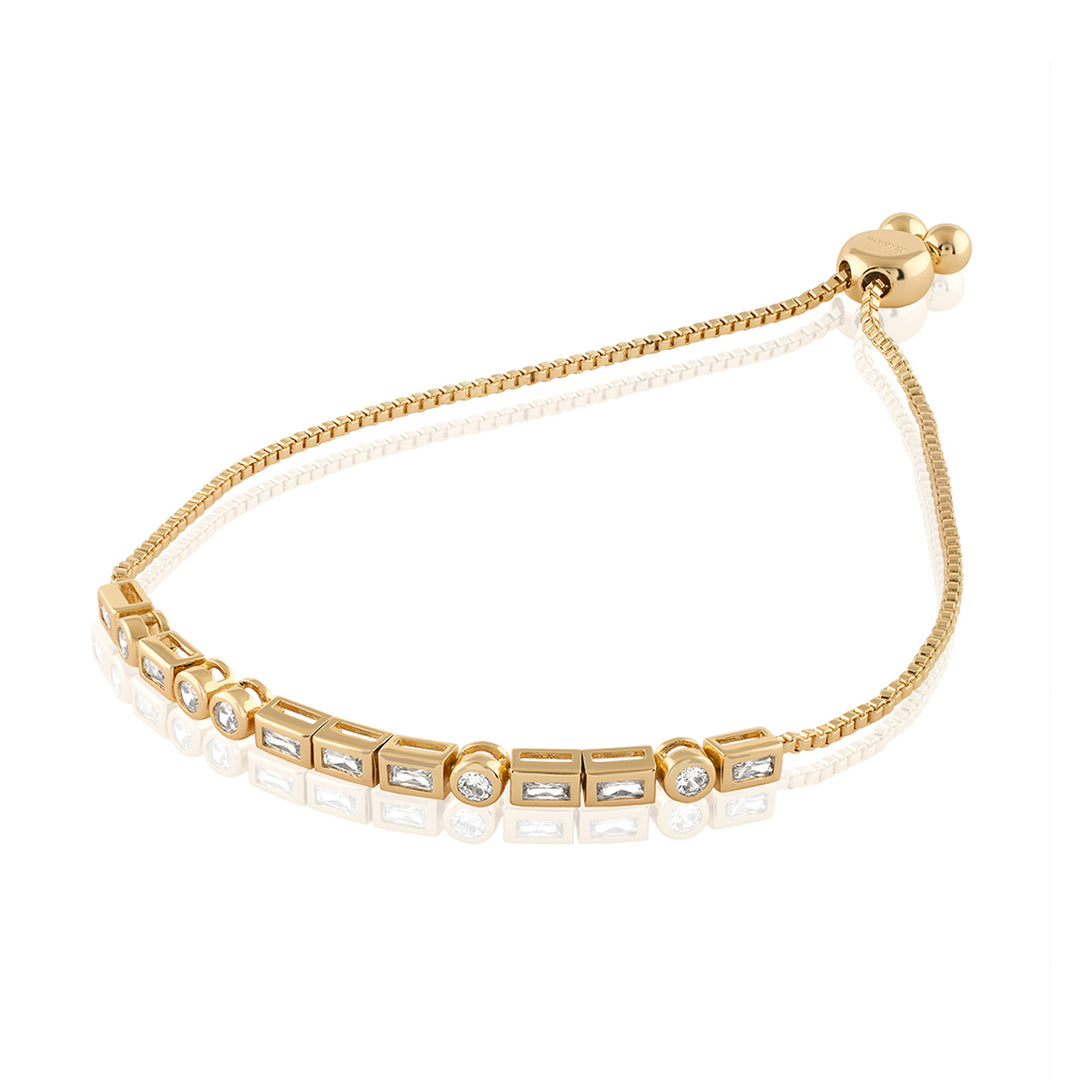 Summer Crystal Bolo Bracelet