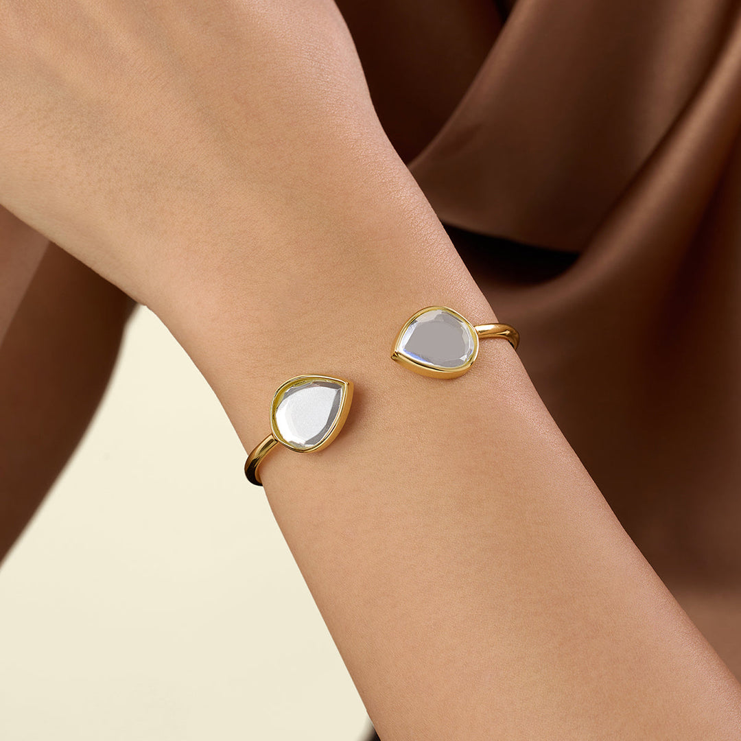 Dew Drop Mirror Slim Cuff