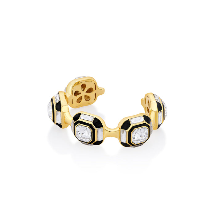 Multi Open Cuff Wristwear for Women by Isharya | Modern Indian Jewellery