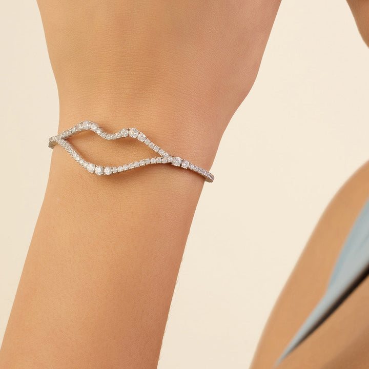 Silver Lip Cuff