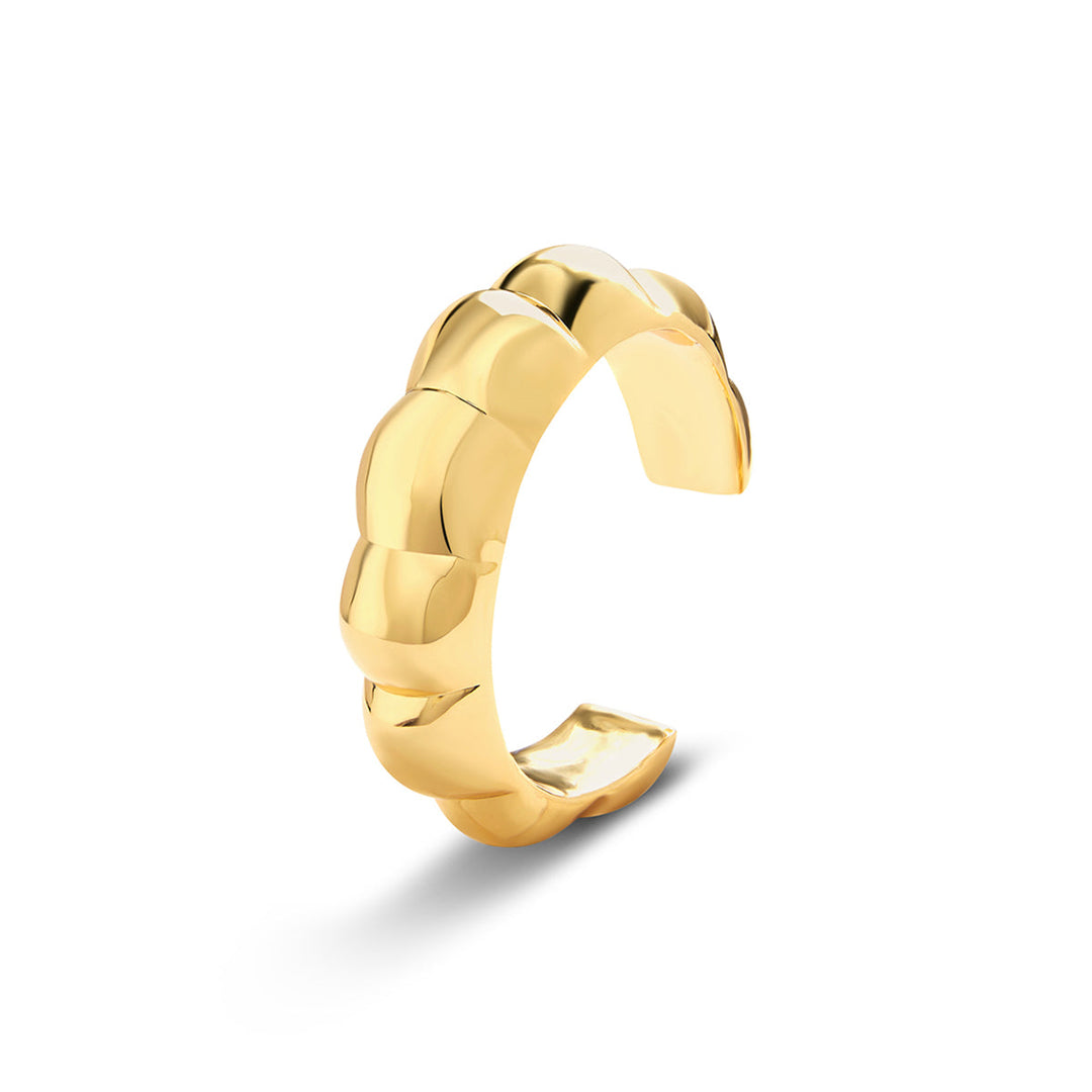 Yellow Open Cuff Wristwear for Women by Isharya | Modern Indian Jewellery