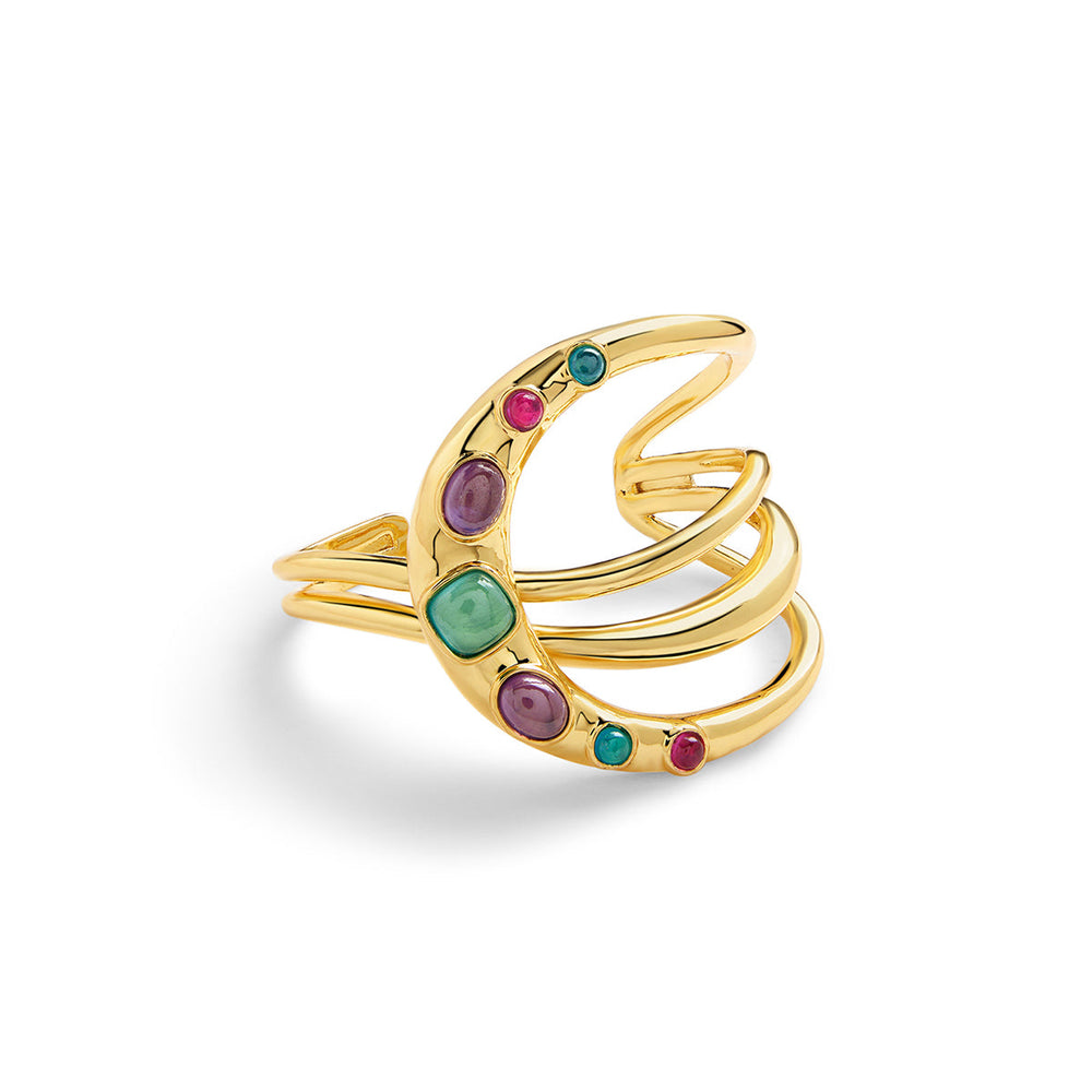 Multi Stackable Cuff Wristwear for Women by Isharya | Modern Indian Jewellery