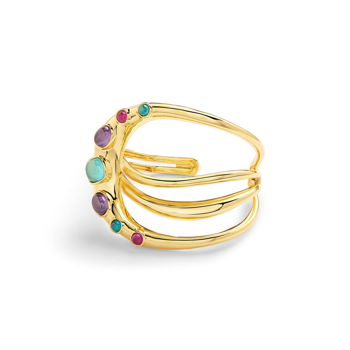 Multi Stackable Cuff Wristwear for Women by Isharya | Modern Indian Jewellery