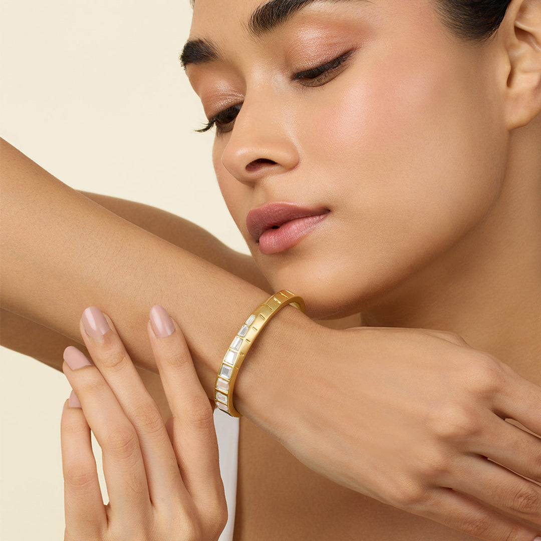 Sleek Festive Mirror Cuff