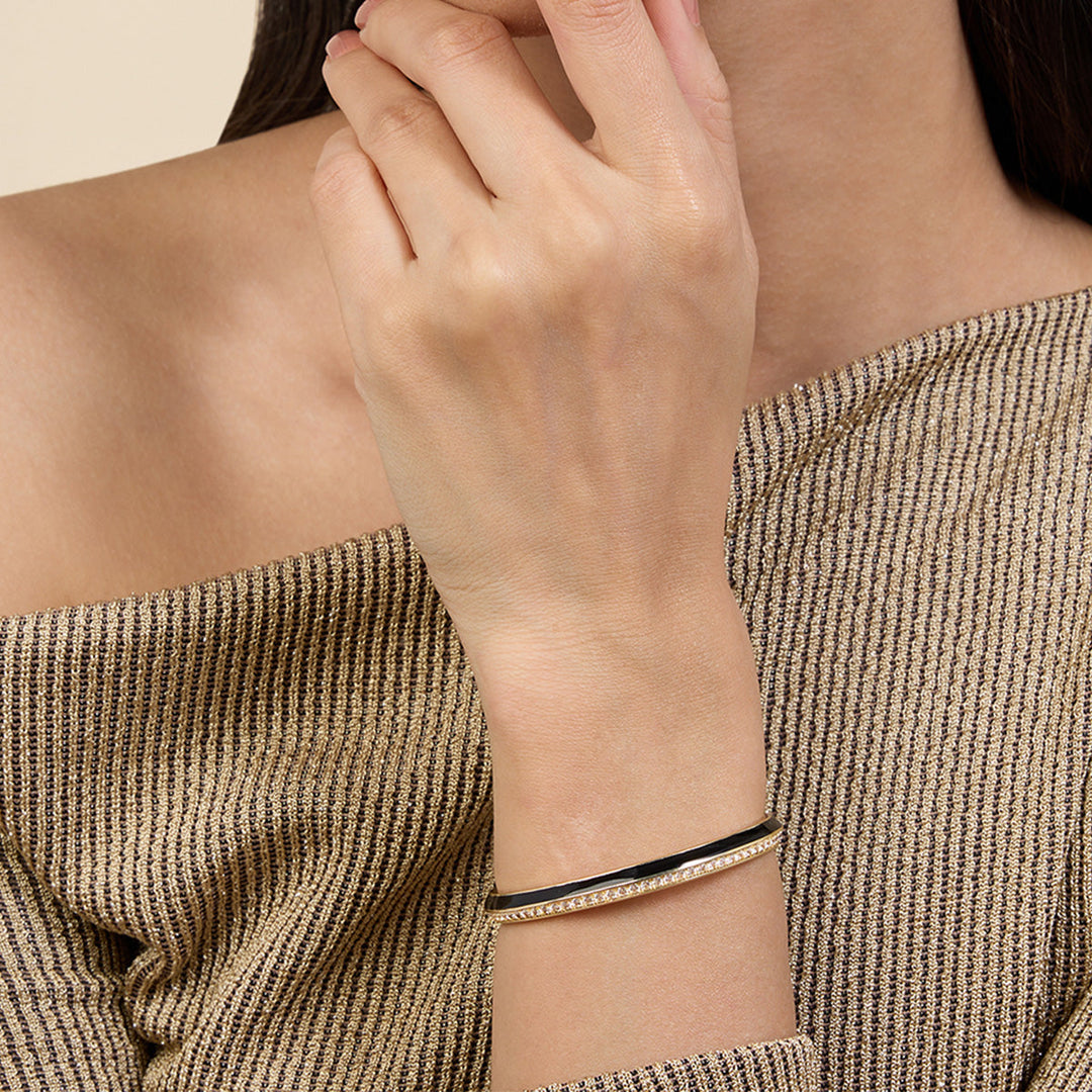 Midnight Disco Cuff Bracelet