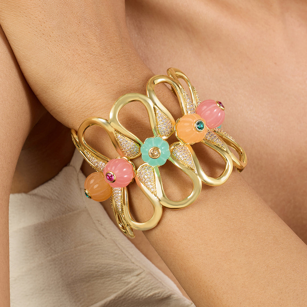 Whimsical Bloom Cuff