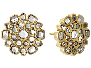 Mirror Icon Clip On Earrings