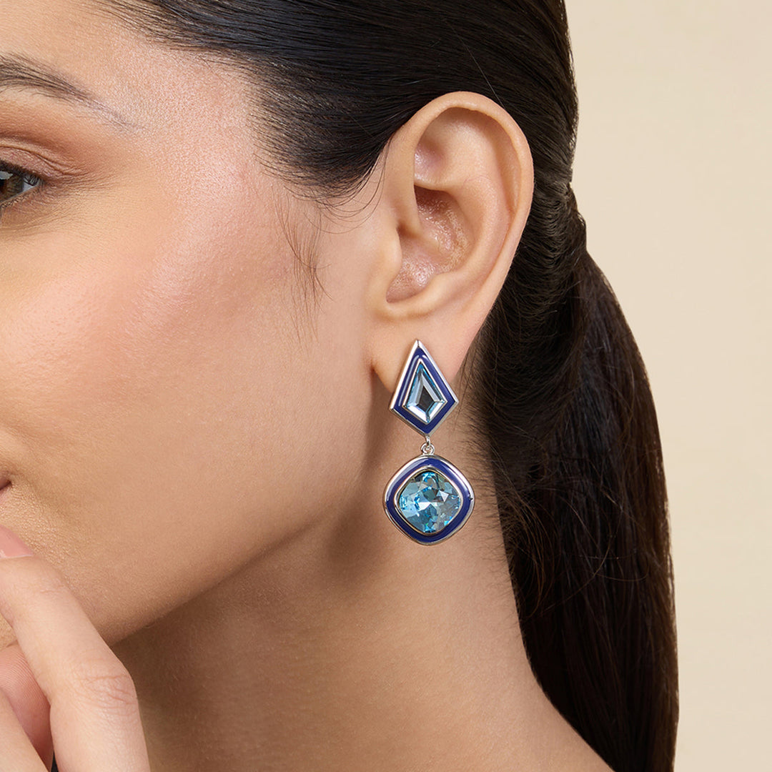 Aquamarine Party Girl Earrings