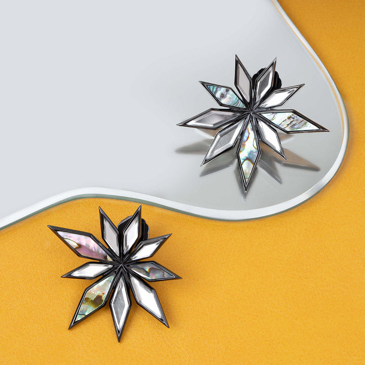 Multi Stud Earring for Women by Isharya | Modern Indian Jewellery