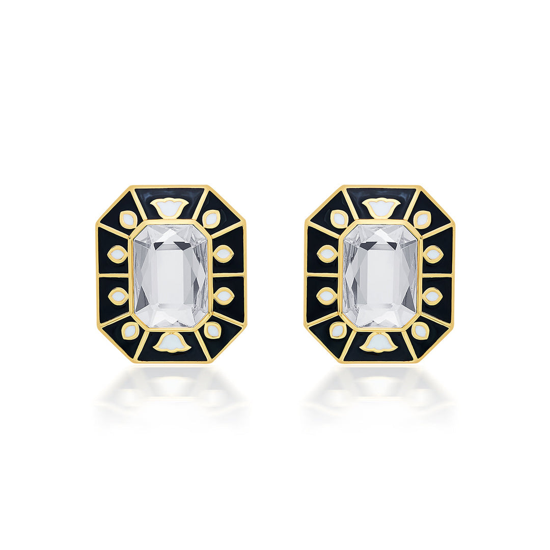 Multi Stud Earring for Women by Isharya | Modern Indian Jewellery