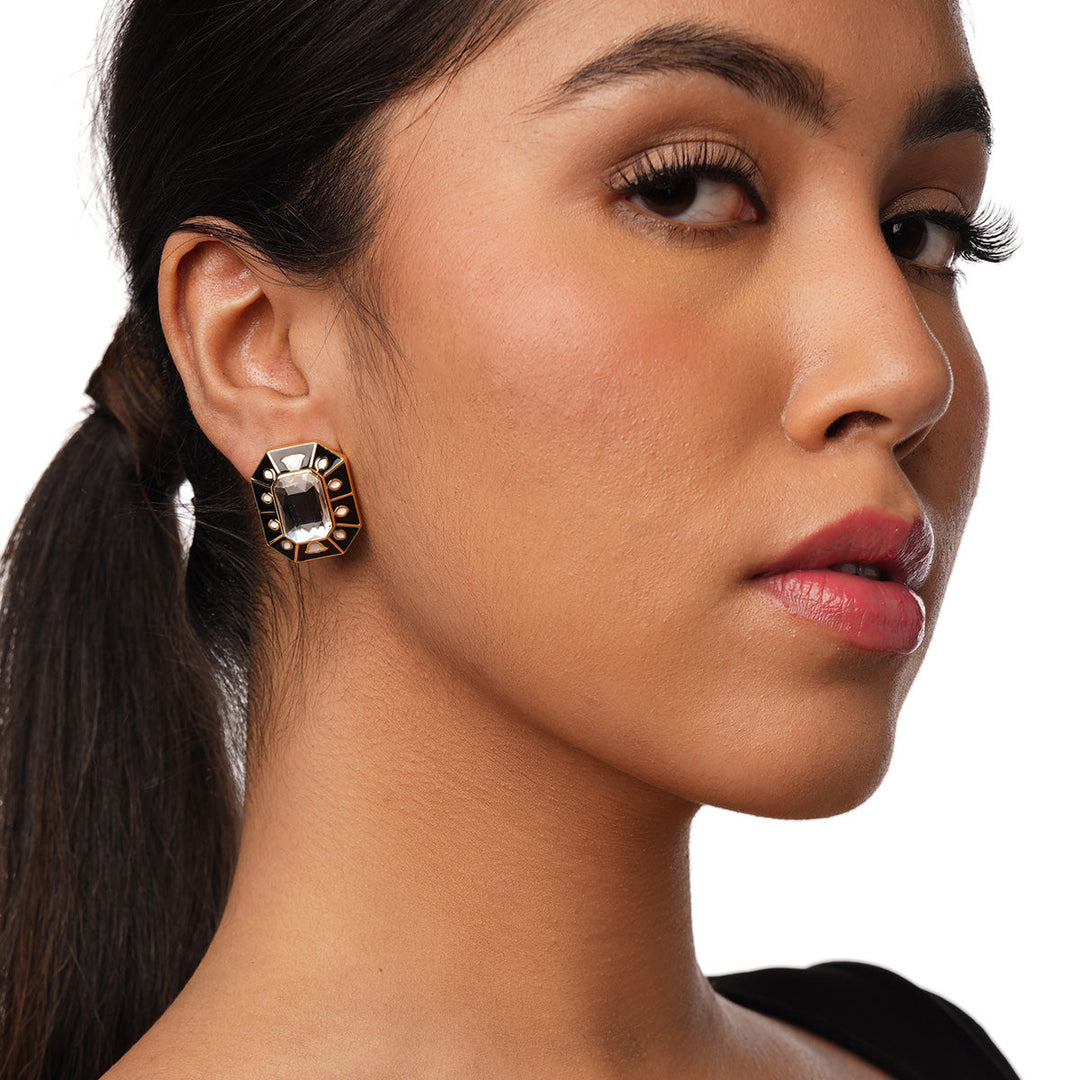Multi Stud Earring for Women by Isharya | Modern Indian Jewellery