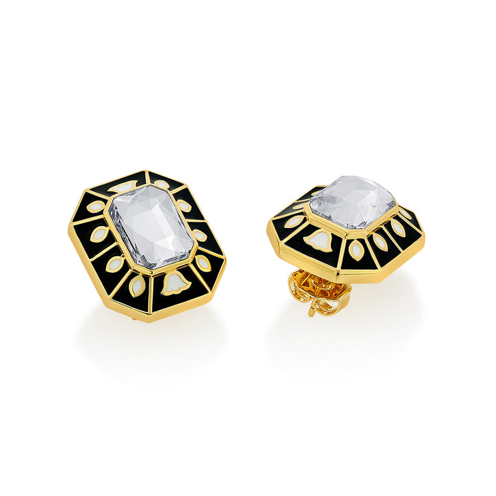 Multi Stud Earring for Women by Isharya | Modern Indian Jewellery