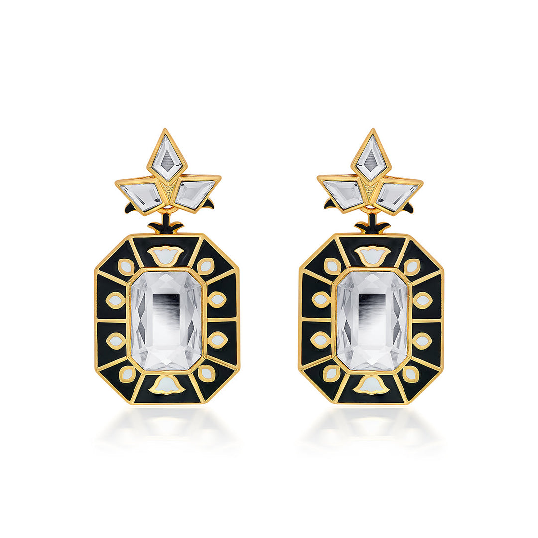 Multi Drop Earring for Women by Isharya | Modern Indian Jewellery