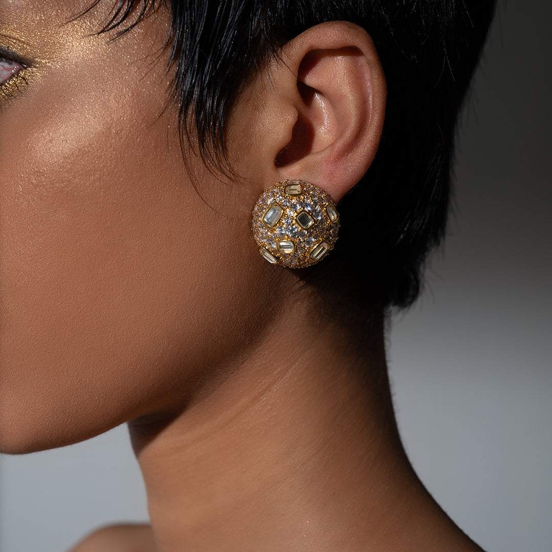 Stan Baroque Stud Earrings