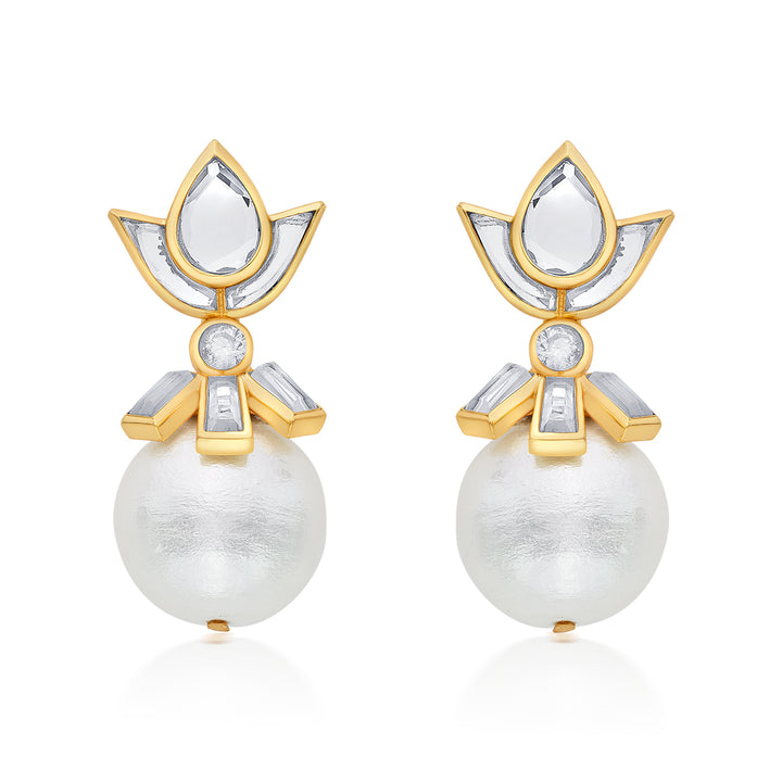 Perla Statement Stud Earrings