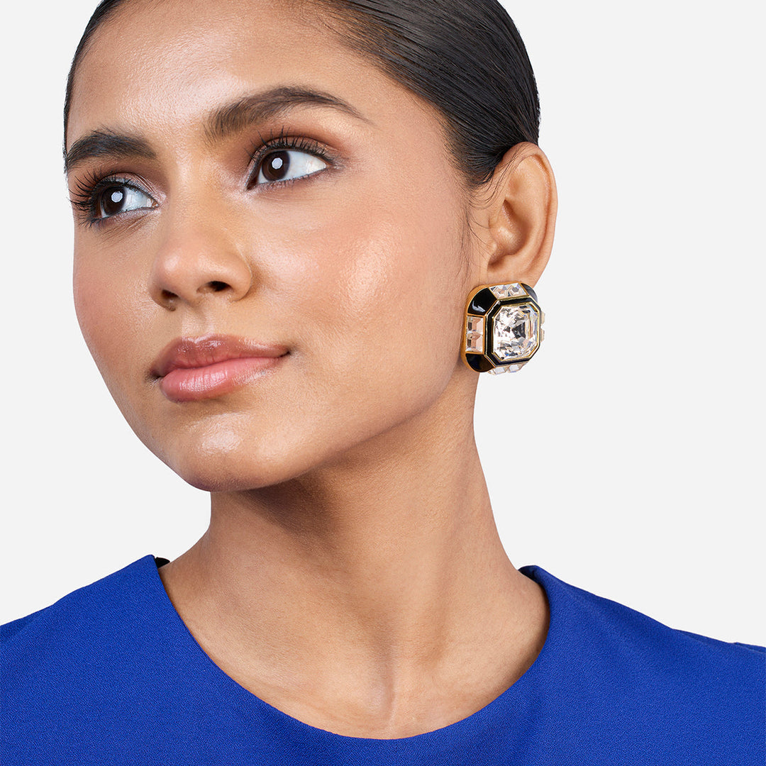 Optical Oversized Crystal Studs