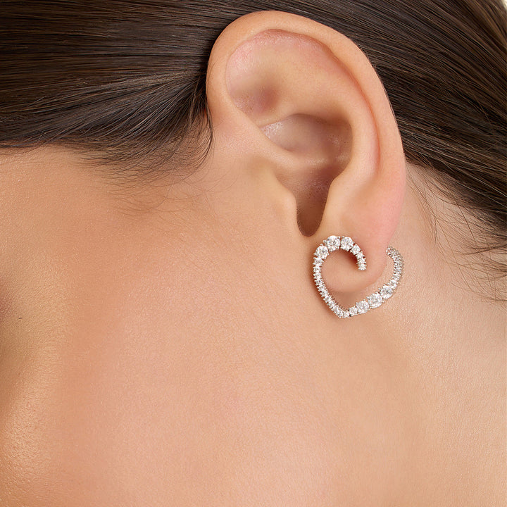 Mini Heart Studs
