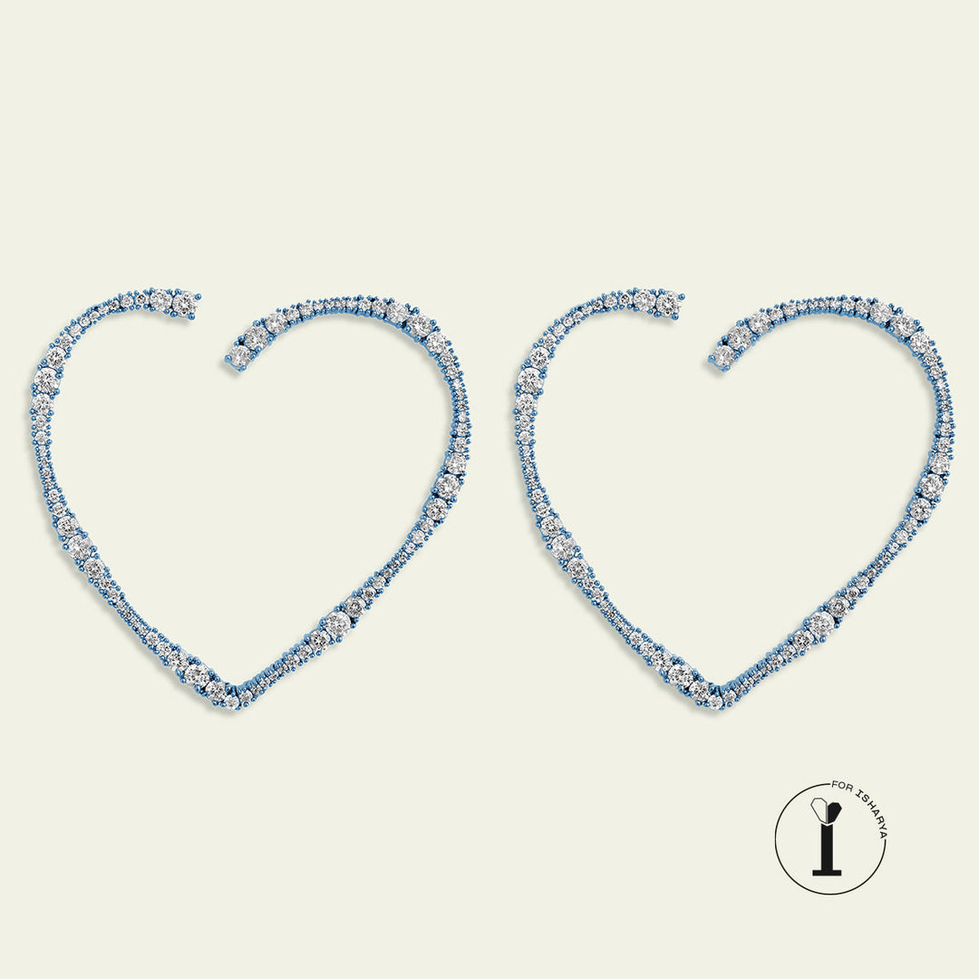 Big Blue Heart Hoops