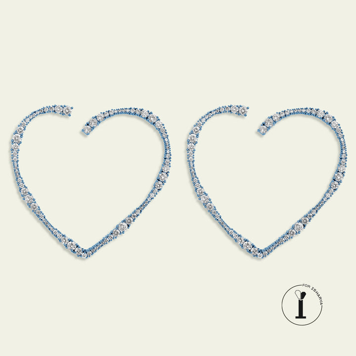 Big Blue Heart Hoops