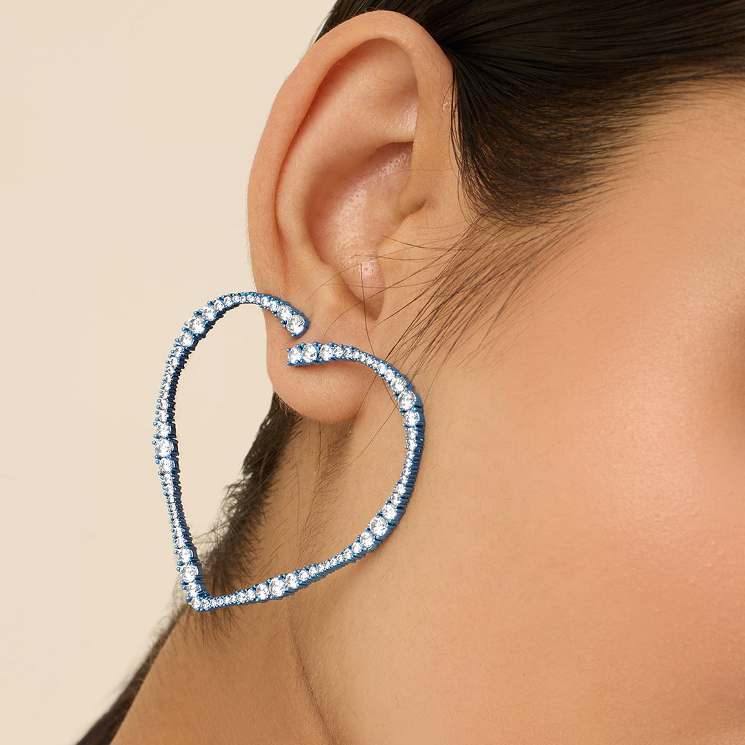 Big Blue Heart Hoops