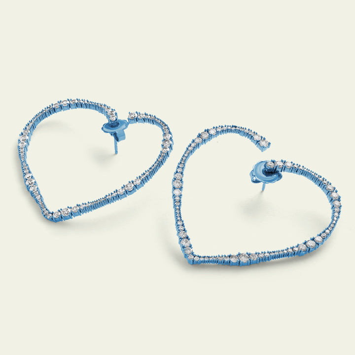 Big Blue Heart Hoops