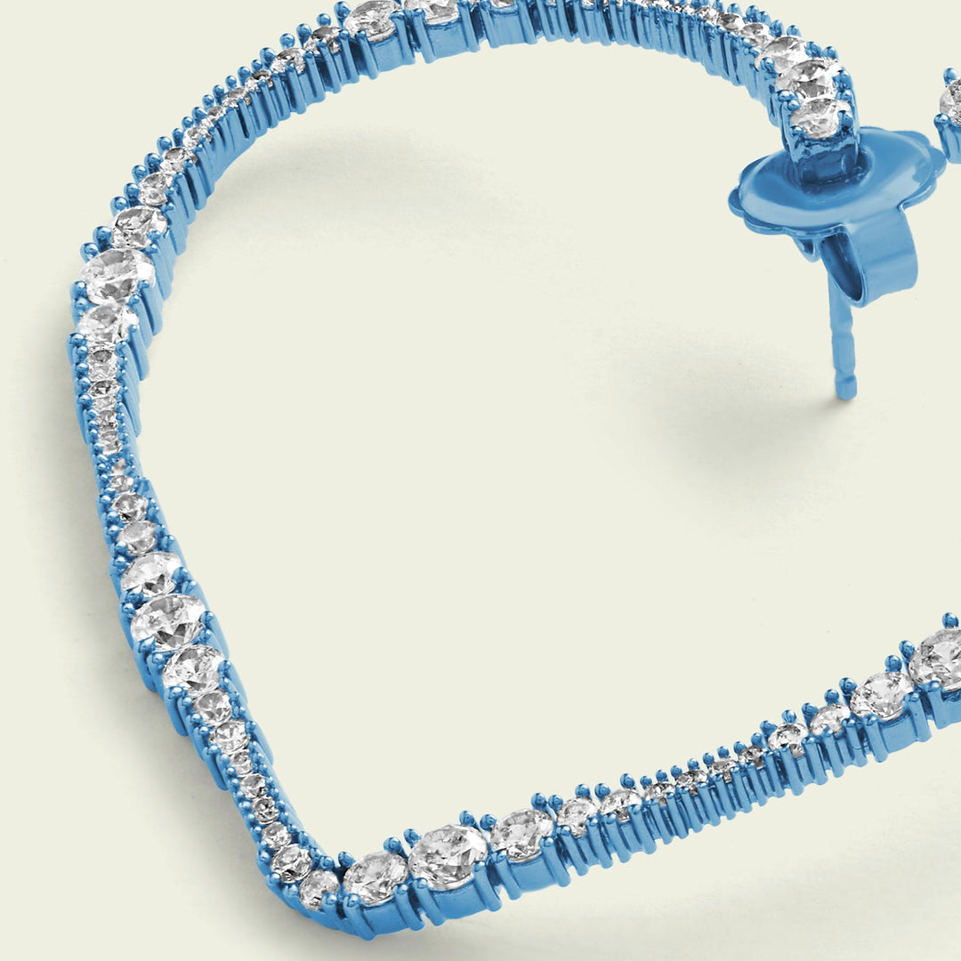 Big Blue Heart Hoops