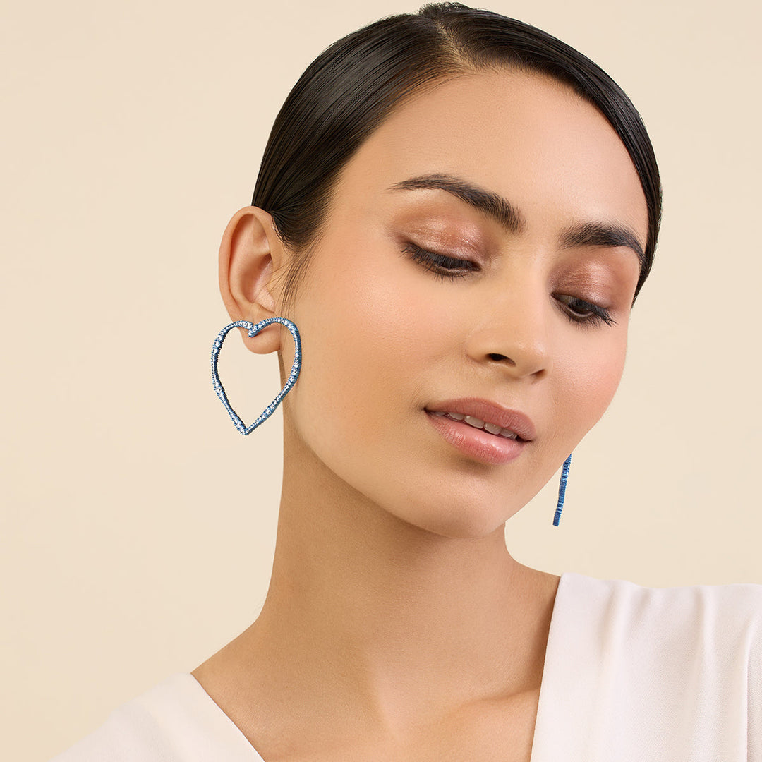 Big Blue Heart Hoops