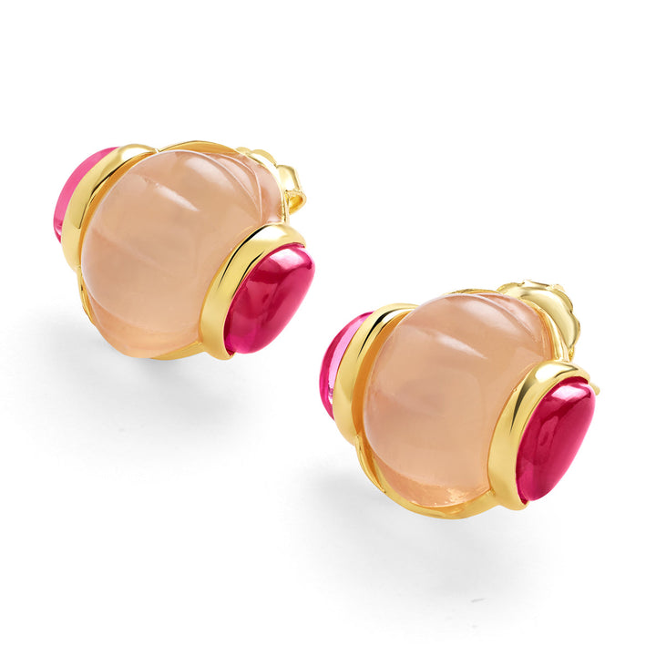 Pretty In Pink Studs