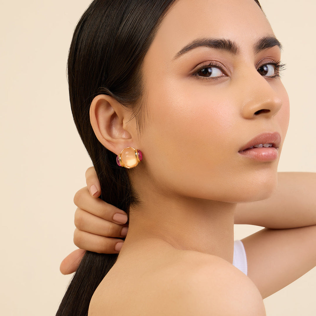 Pretty In Pink Studs