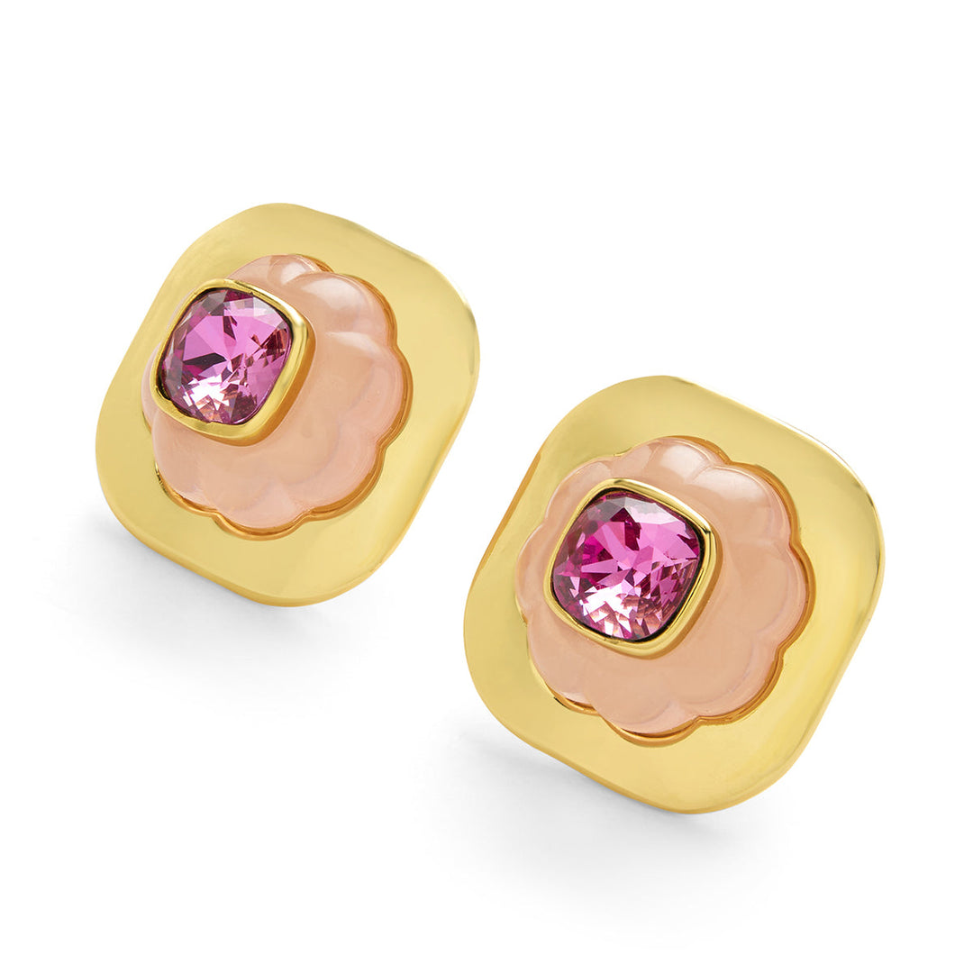 Think Pink Statement Studs