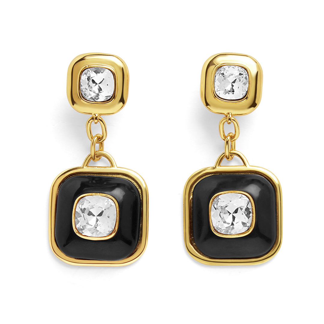 Chunky Crystal Earrings