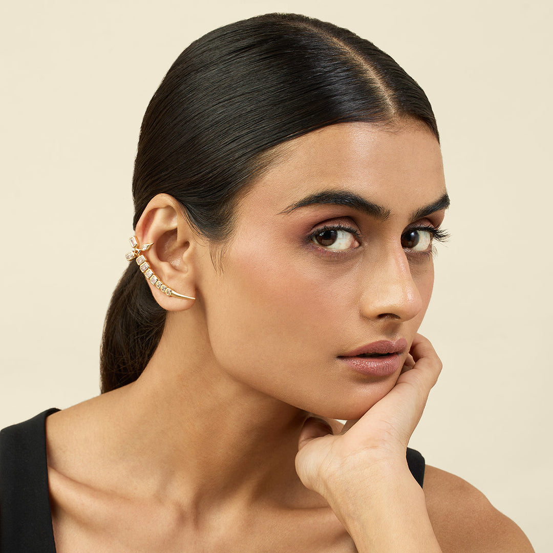 Mocha Mousse Dangler Earrings