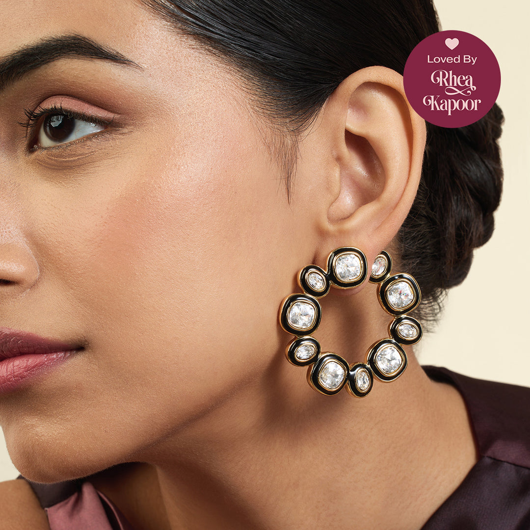Seafoam Front Back Earrings