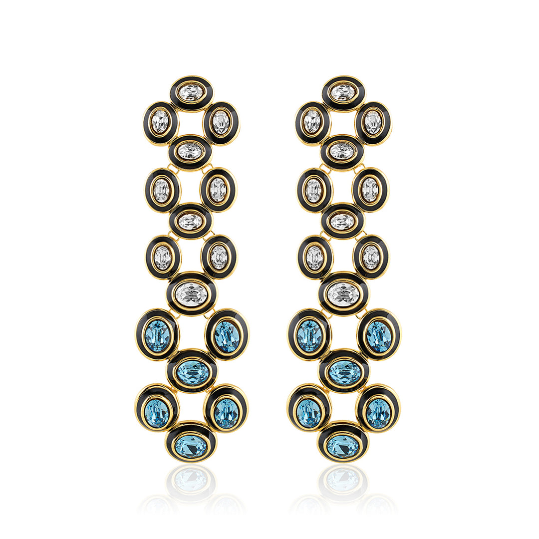 Aqua Cove Dangler Earrings