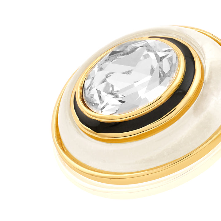 Oceanus Button Earrings