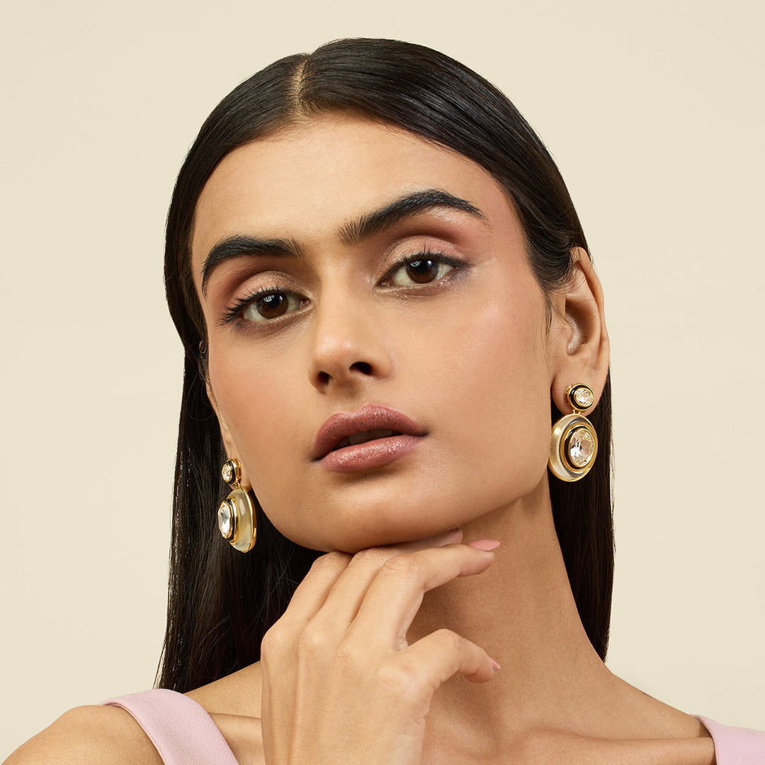 Oceanus Libra Dangler Earrings