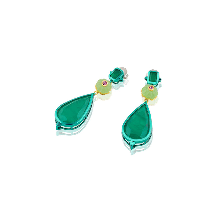 Verdant Whimsy Dangler Earrings