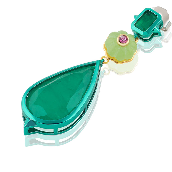 Verdant Whimsy Dangler Earrings