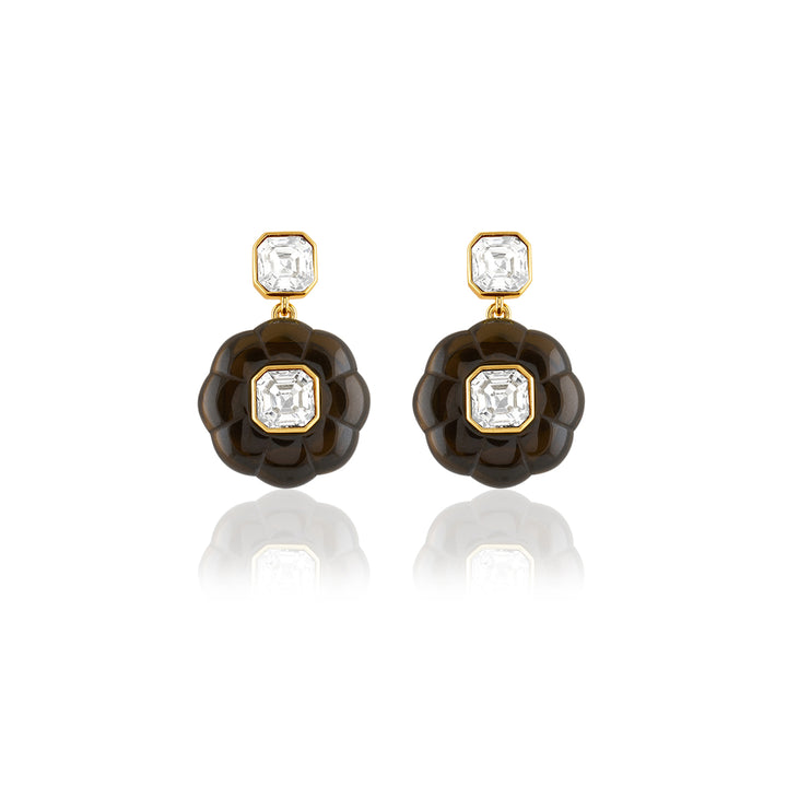 Noir Garden Dangler Earrings
